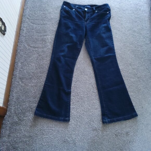 BANDOLINO DARK FLARE LEG JEANS - Picture 5 of 5